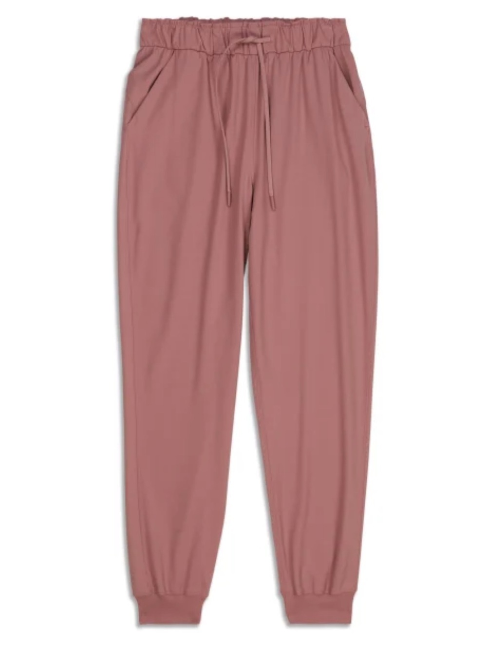Lululemon mauve pink high rise joggers size s/m